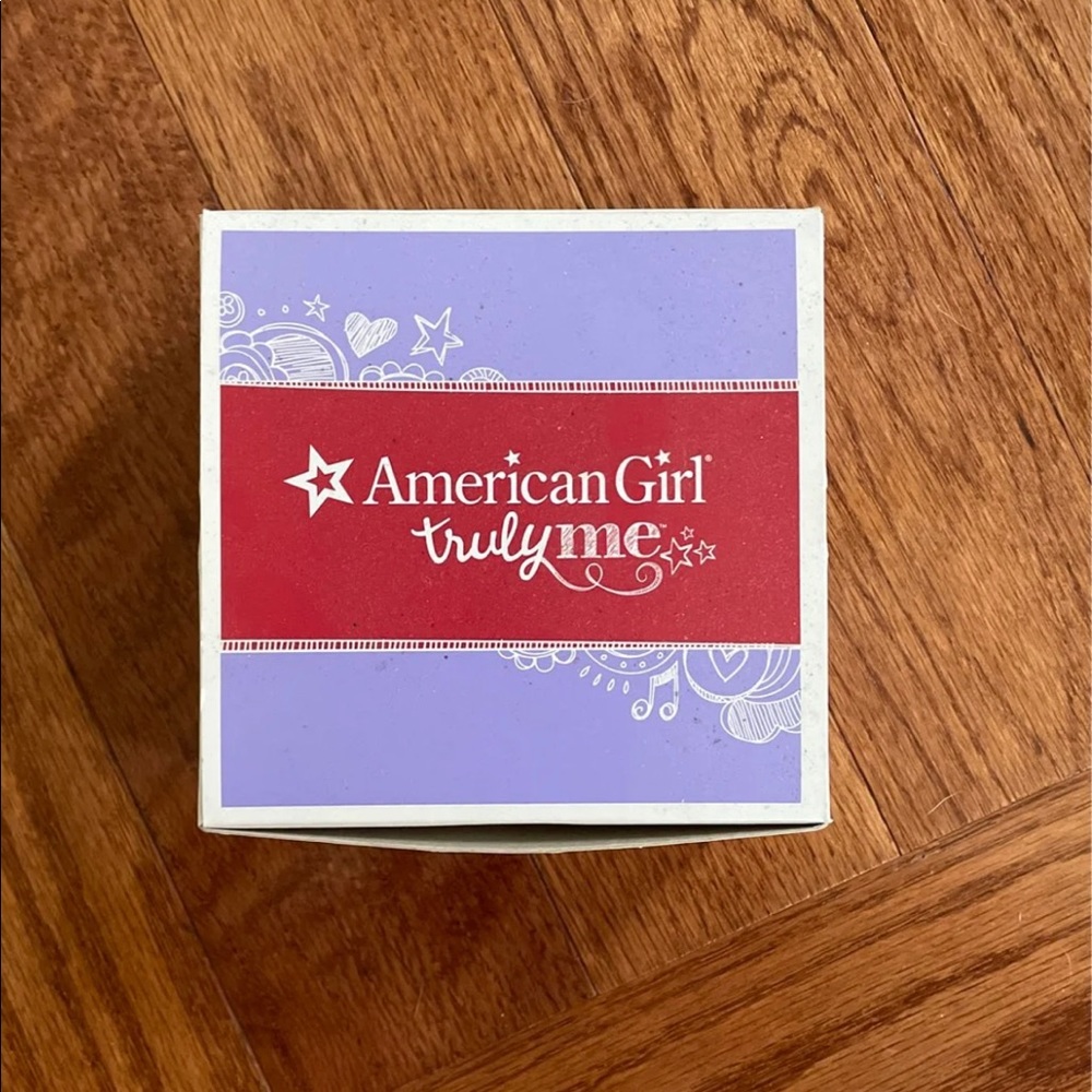 American girl doodle backpack set